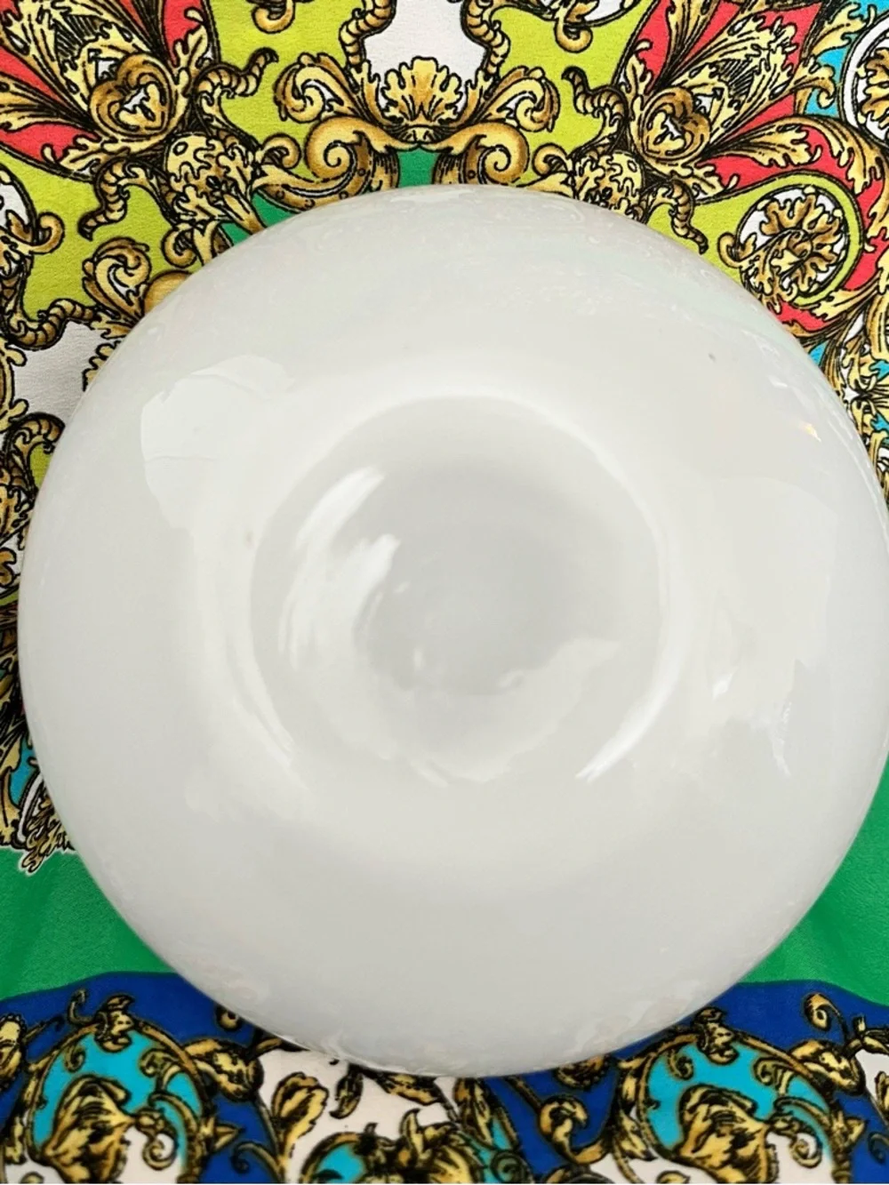 Glossy White Ceramic Bud Vase